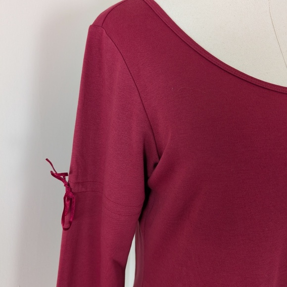 Mexx Long Sleeve Top Bell Sleeve Scoop Neck - Picture 6 of 10